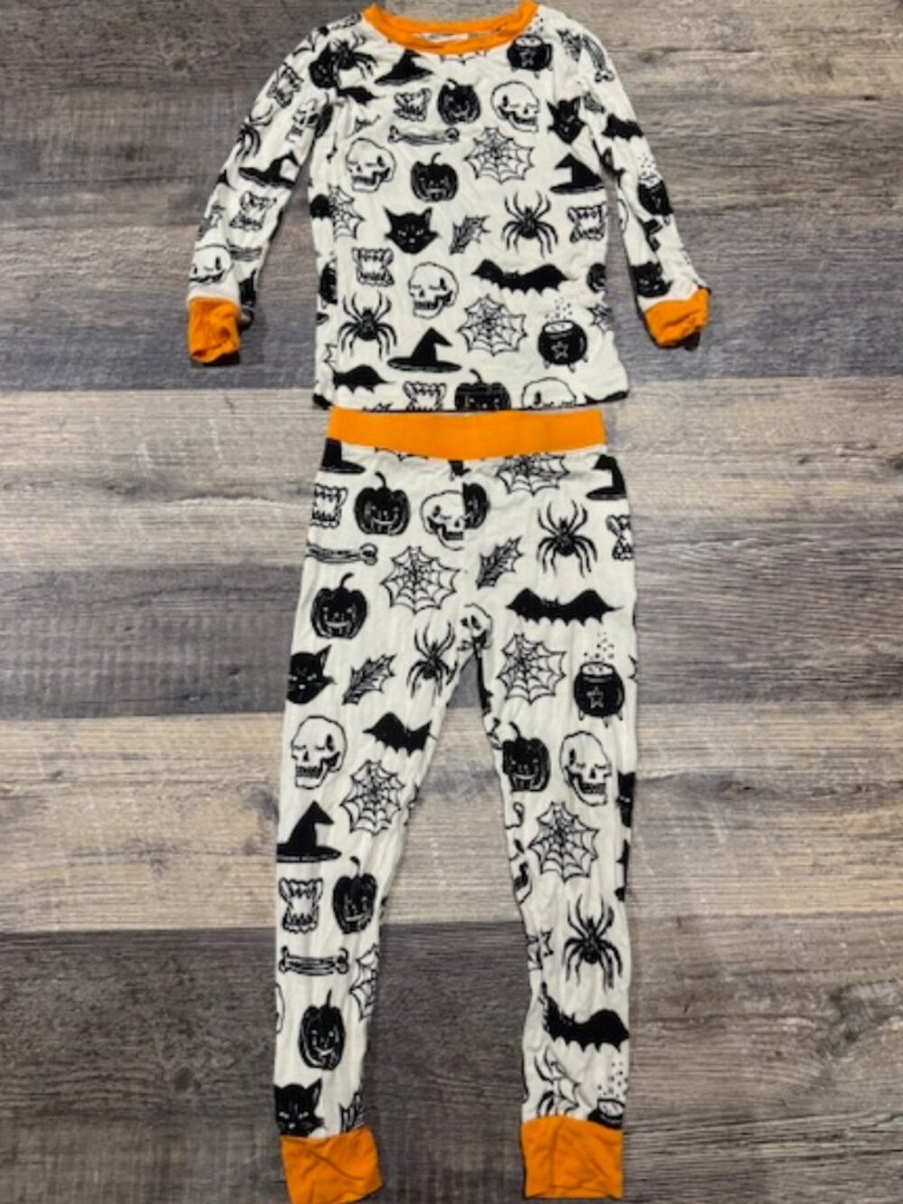 Little Sleepies Two-Piece Pajama Set Size 2T Halloween Print